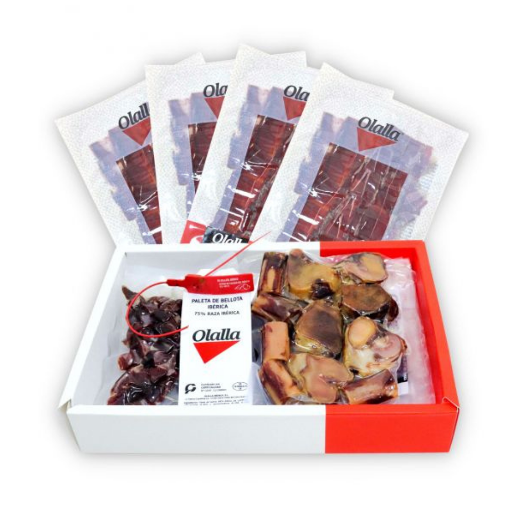 Paleta 75% Ibérica de Bellota Loncheada a Cuchillo | Olalla