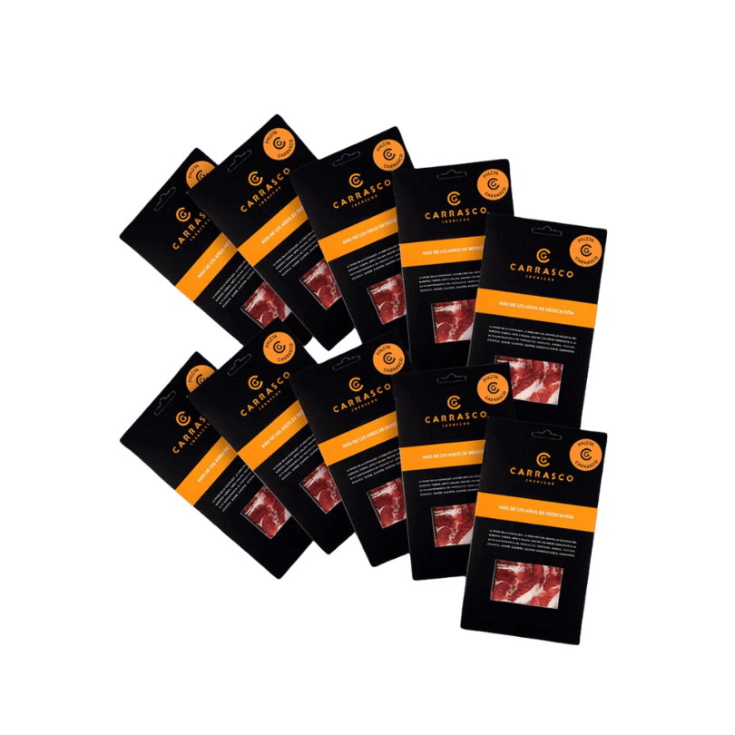 Pack Paleta bellota 100% Ibérica Loncheada (10 x 100 g) | Carrasco Ibéricos