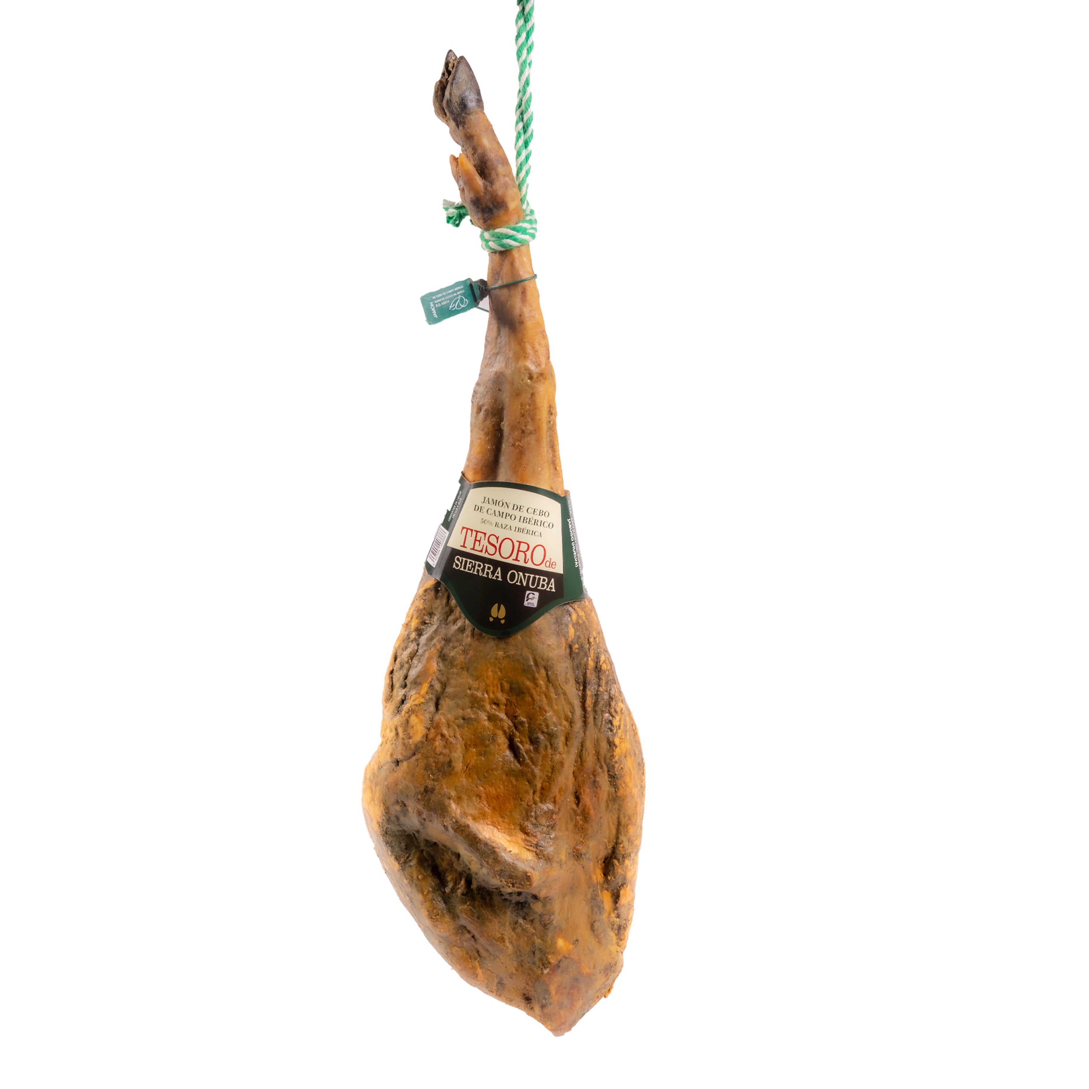 Jamón de Cebo de Campo Ibérico 50% Raza Ibérica.  Tesoro de Sierra Onuba