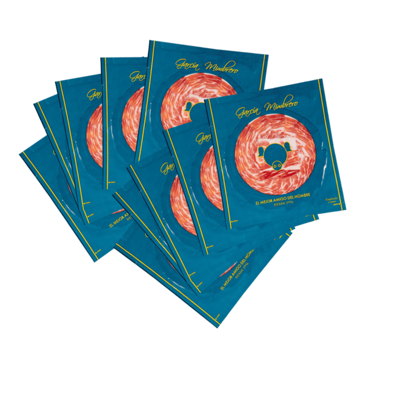 10 x 100 g Jamón de cebo campo Iberico 50% raza ibérica| García Mimbrero