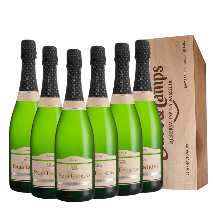 Brut Nature Gran Reserva 2018 botellas 6 | Pagès Entrena