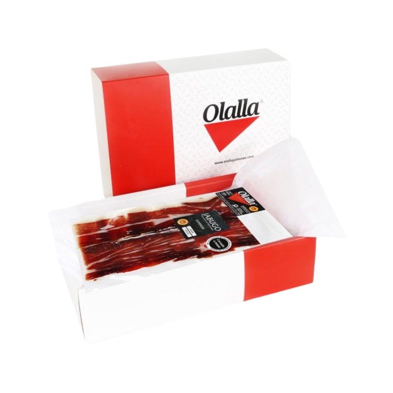 Caja Jamón de Bellota 100% Ibérico DOP Jabugo Súmmum (10×100 g) | Olalla