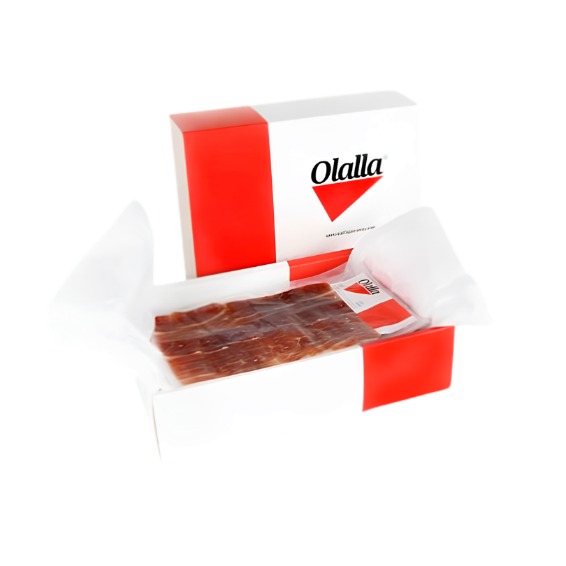 Caja Jamón de Bellota 75% Raza Ibérica (10×100 g) | Olalla