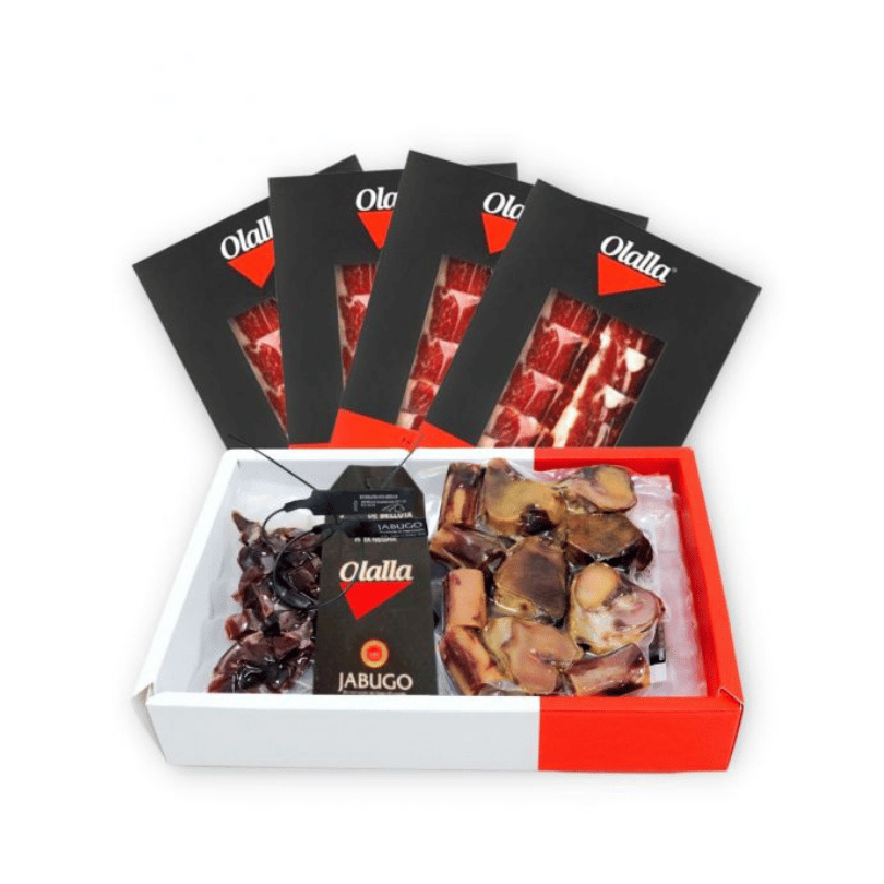 Caja de Jamón 100% Ibérico de Bellota DOP Jabugo Summun Loncheado | Olalla
