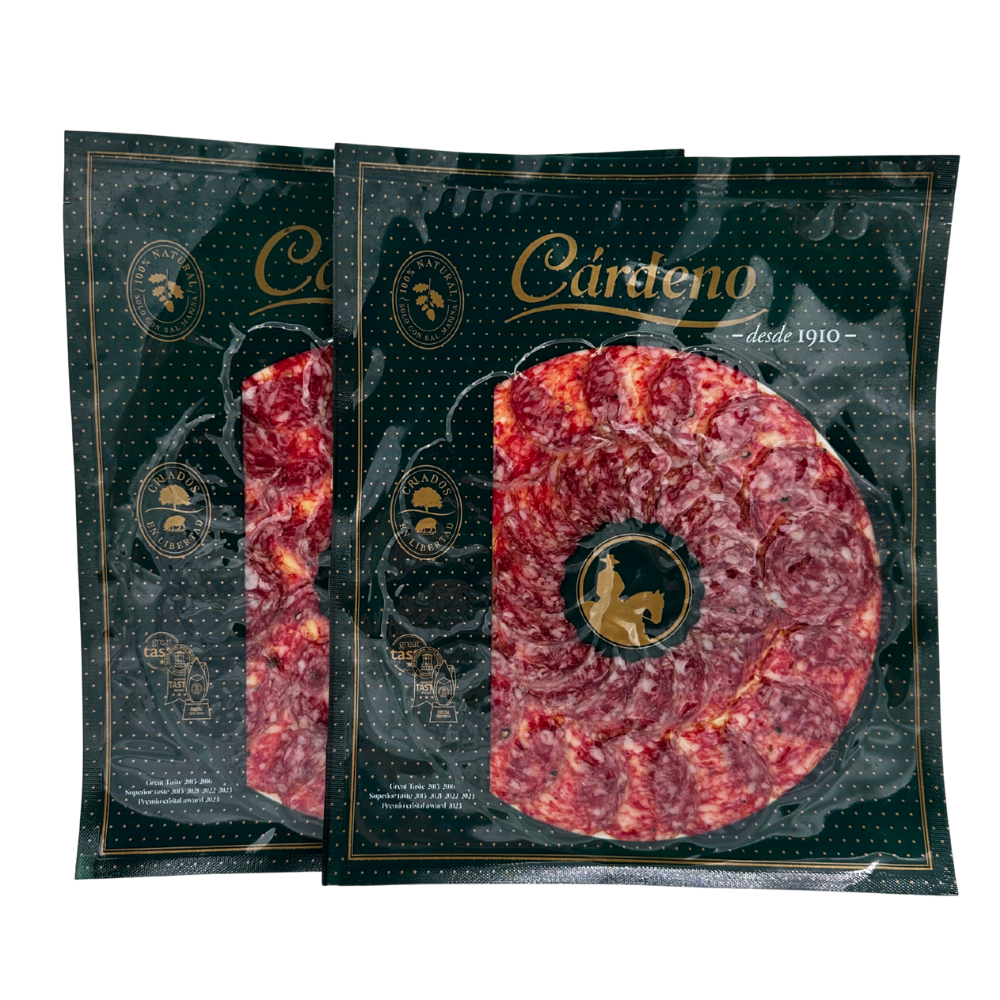 Lote 10 sobres loncheados Ibéricos de Bellota | Cárdeno