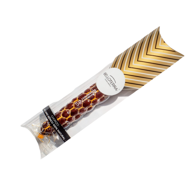 Chorizo de Lomo Ibérico 100% Natural (400 g) | Belloterra