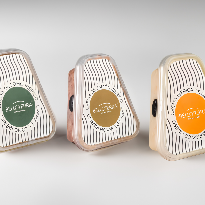 Estuche Cremas Ibéricas Jamón, Lomo y Queso | Belloterra