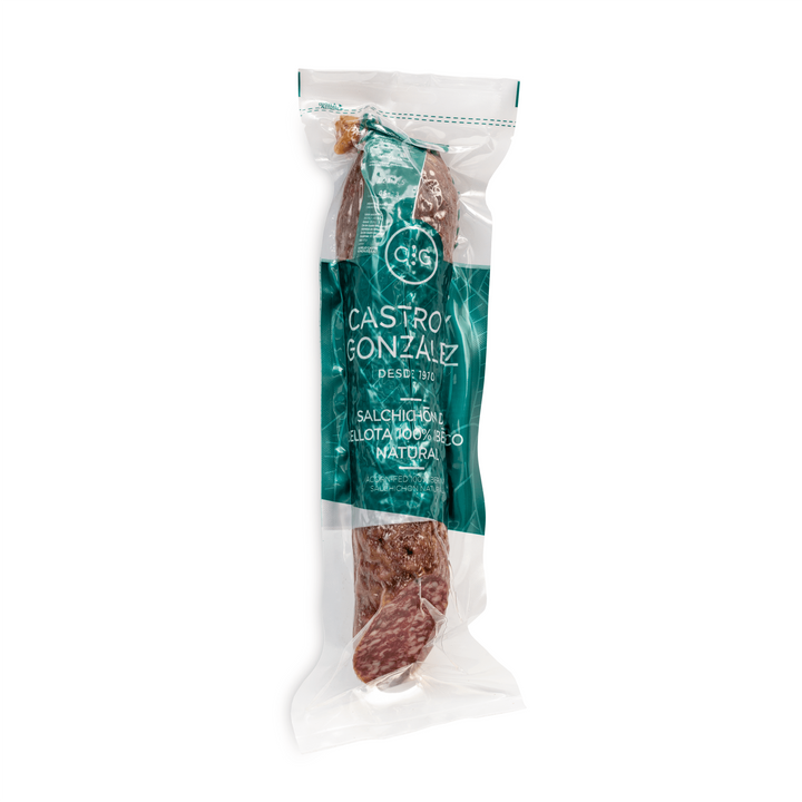 Salchichón de Bellota Ibérico «Natural» (500 g aprox.) – Castro y Gonzalez