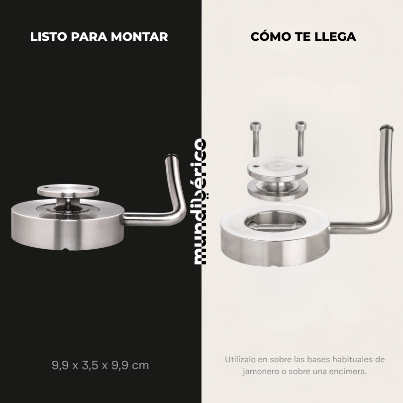 Giratorio 360º Pectus | Jamoneros Afinox