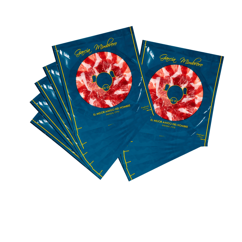 10 x 100 g Jamón de bellota 100% Iberico | García Mimbrero