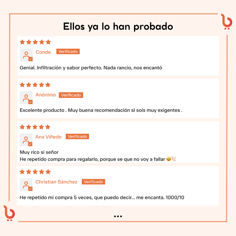 Jamón de Bellota 100% Ibérico DOP Jabugo Calidad Súmmum | Olalla