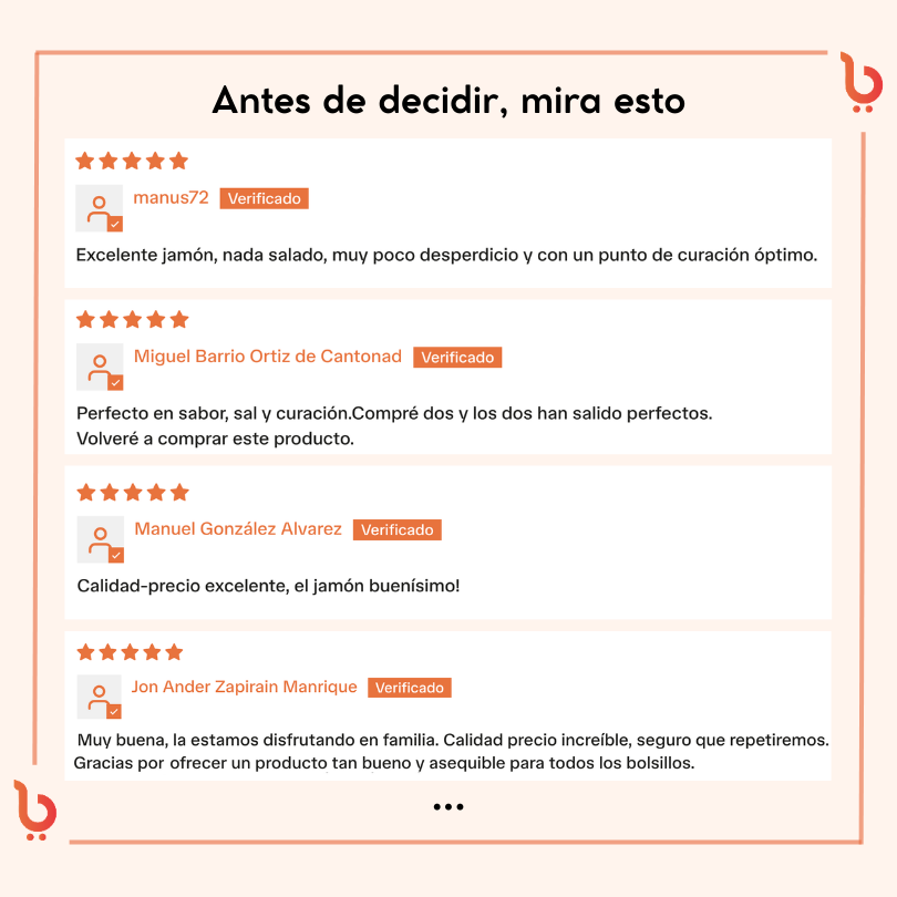 Jamón de Bellota 100% Ibérico | Los Romeros de Alanís