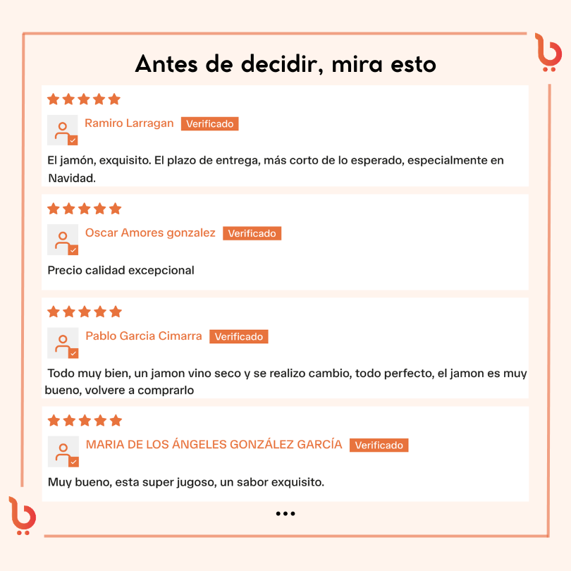 Jamón de Bellota 100% Ibérico | Olalla