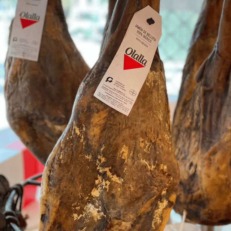 Paleta de Bellota 100% Ibérica Loncheada a Cuchillo | Olalla