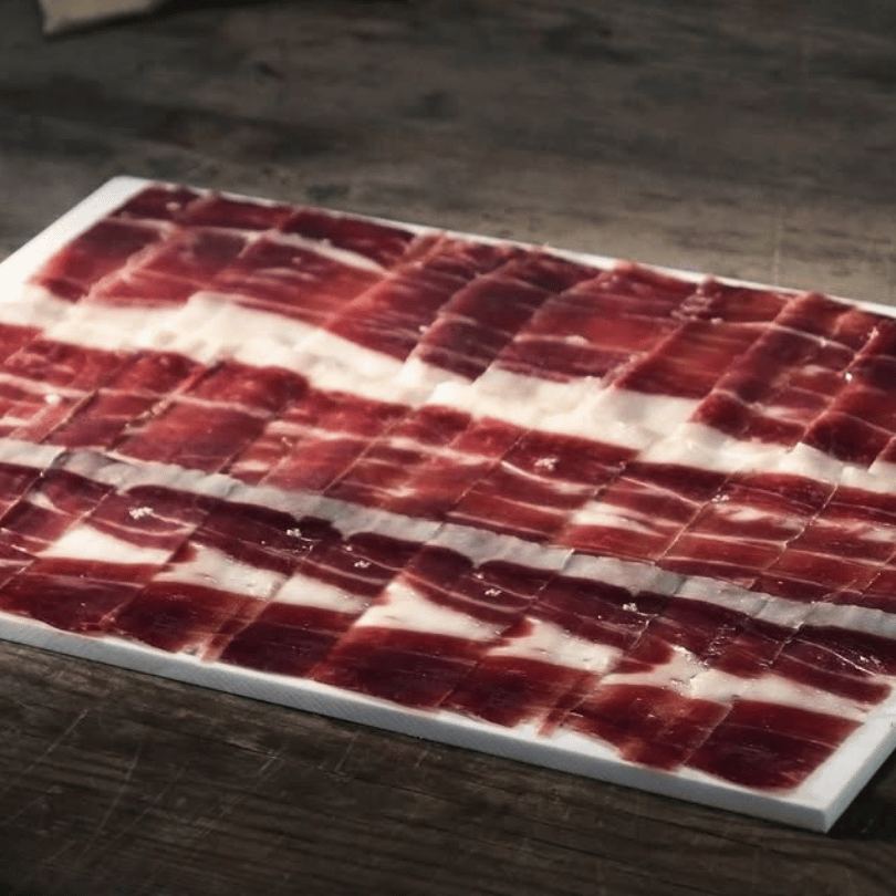 Caja de Jamón Cebo de Campo 50% Ibérico Loncheado | Olalla