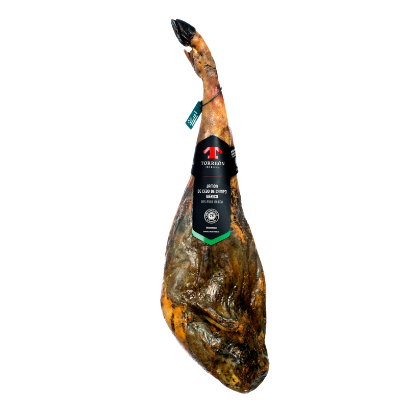 Jamón de Cebo de Campo Ibérico 50% Raza Ibérica | Ibéricos Torreón