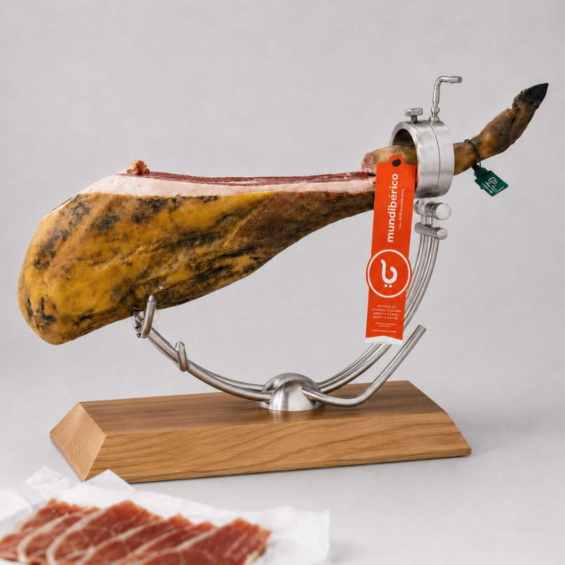 Jamonero Afinox PRIMUS Base Madera de Fresno | Jamoneros Afinox