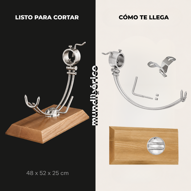 Jamonero Afinox PRIMUS Base Madera de Fresno | Jamoneros Afinox