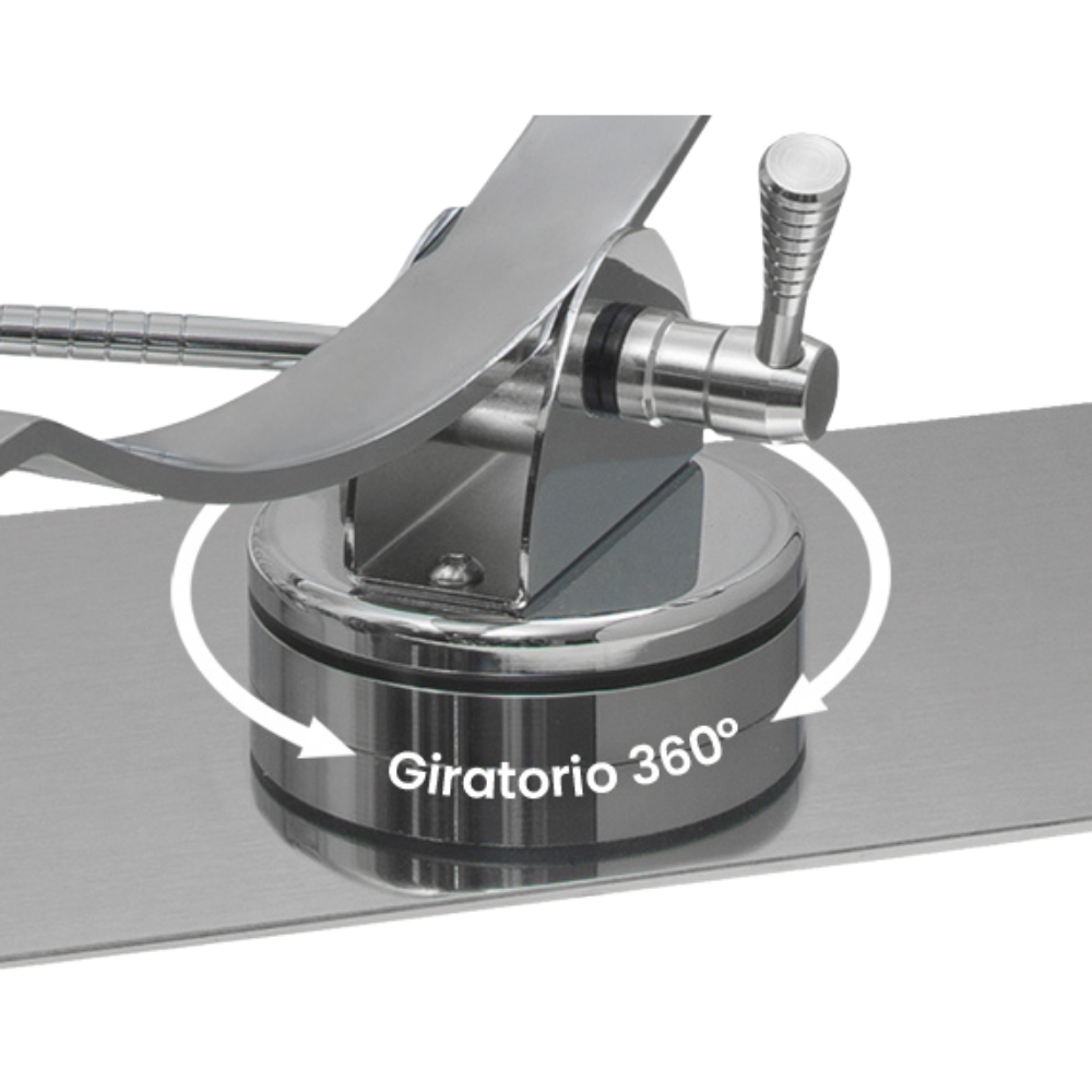 Jamonero Córdoba Plus 360º Base Acero inox | Buarfe