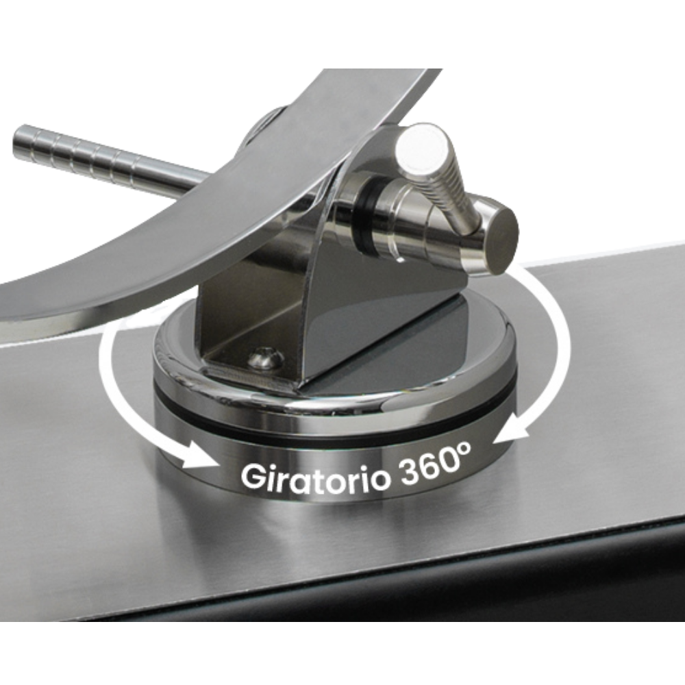 Jamonero Córdoba Plus 360º Base DM/Acero inox | Buarfe