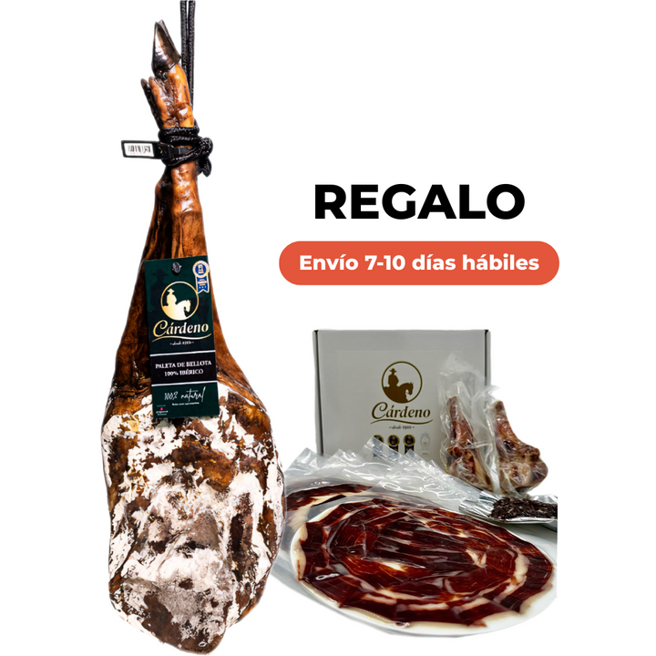 Paleta de Bellota 100% Ibérica Lote Loncheado – Cárdeno