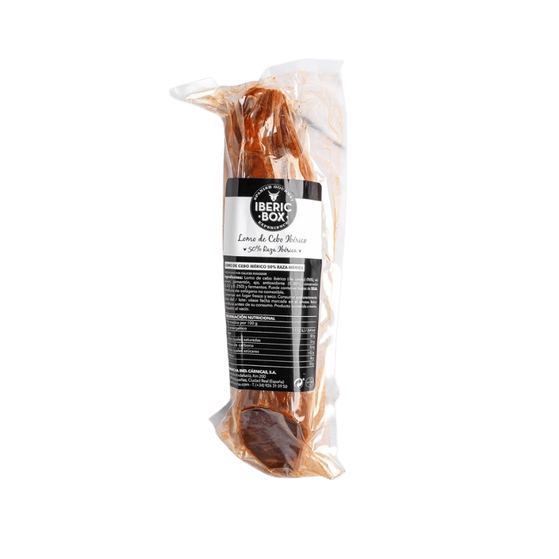 Lomo de Cebo Ibérico 50% raza ibérica 1 kg | Iberic Box