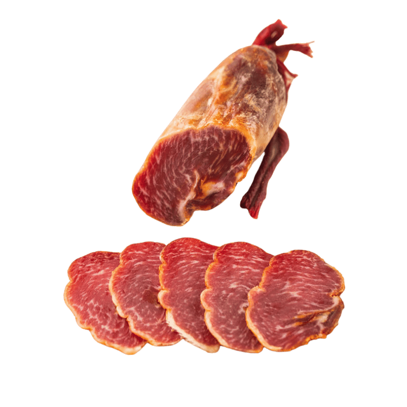 Lomo de bellota ibérico 100% receta extremeña sin pimentón | Ibéricos del Valle