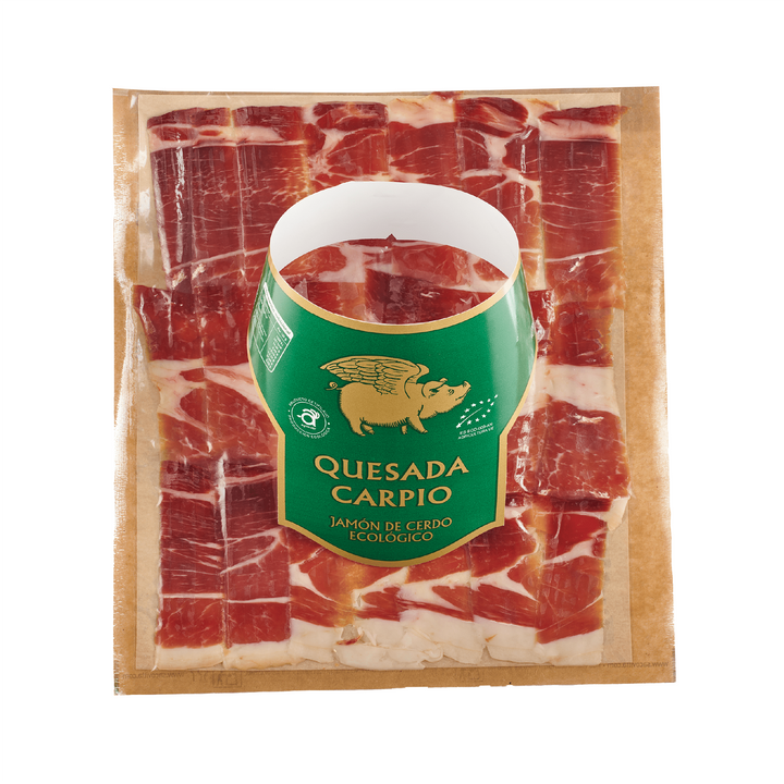 Jamón 50% Gallego Ecológico Loncheado a Máquina – Quesada Carpio
