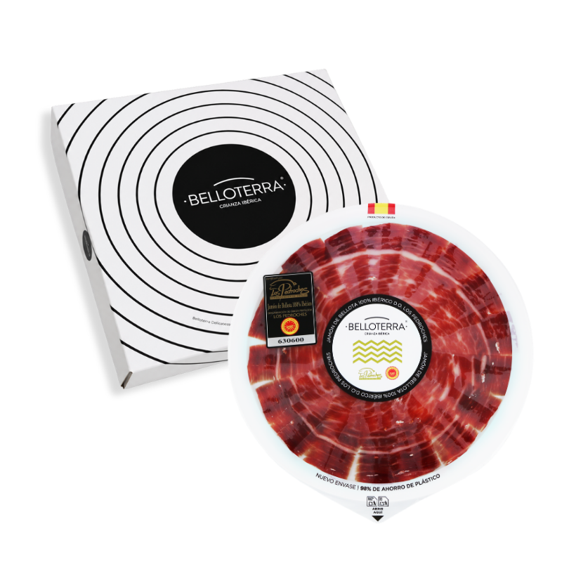 Pack Jamón de Bellota 100% Ibérico D.O. Los Pedroches (cortado a mano) | Belloterra