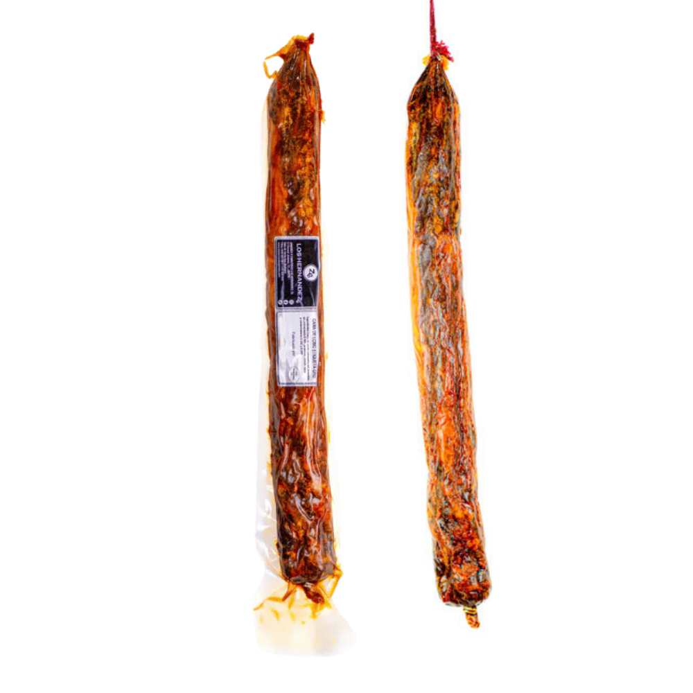 Pack 2 x Caña de lomo Etiqueta Oro Con Pimentón Entera | Los Hernández