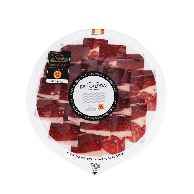 Pack Bellota 5 loncheados (Jamón 100% Ibérico D.O. , Paleta, Lomo, Salchichón y Chorizo) | Belloterra