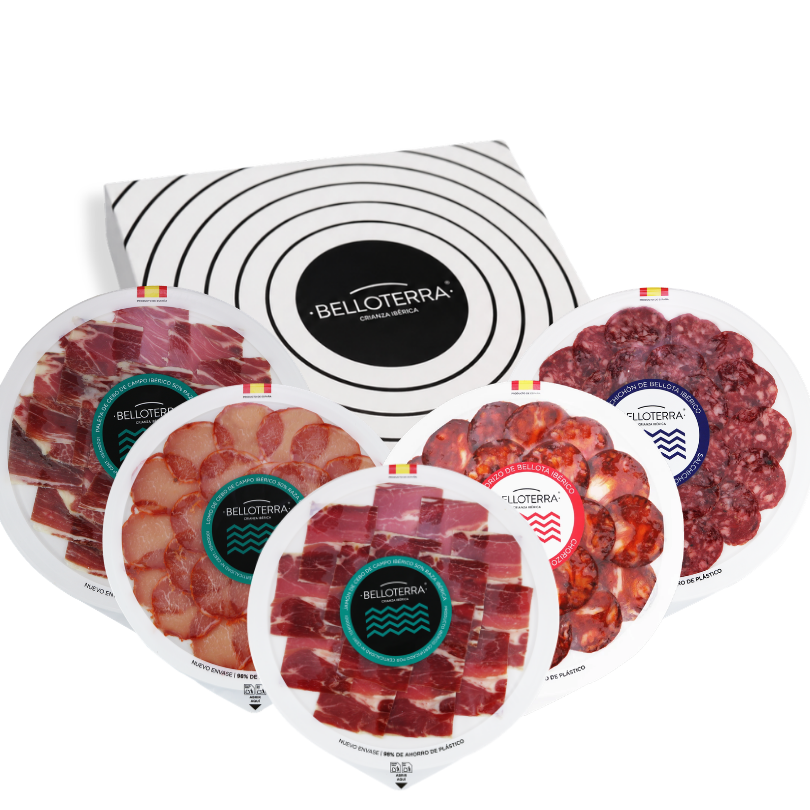 Pack Cebo de Campo 5 loncheados ibéricos | Belloterra