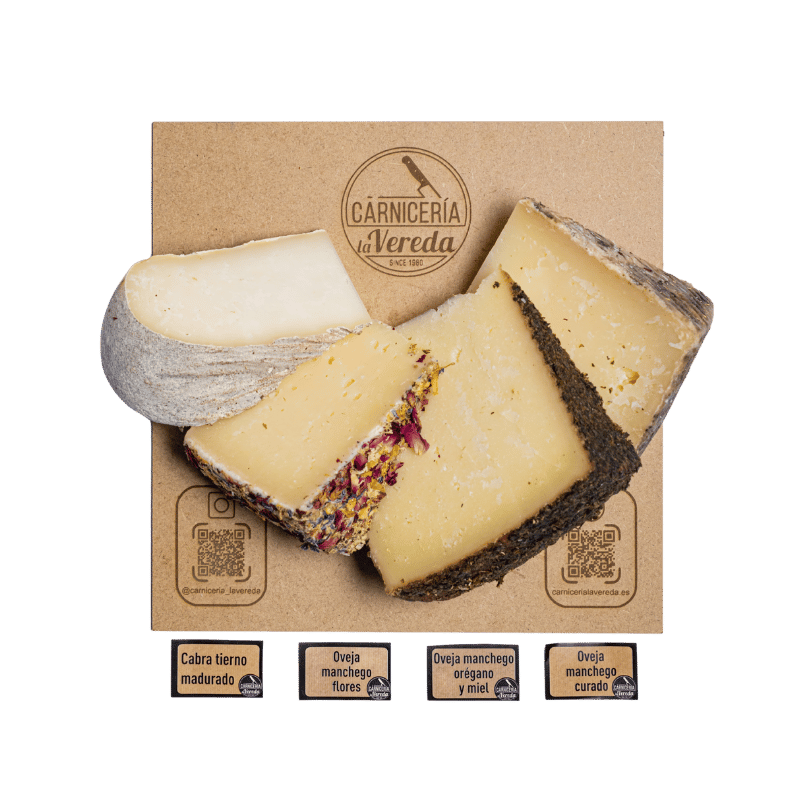 Pack 4 Quesos Artesanos Manchegos | Carnicería La Vereda