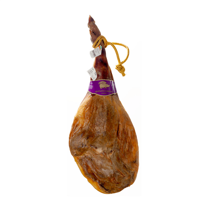 Jamón 100% Duroc +20 Meses Pezuña Negra Corte en "V" – Quesada Carpio