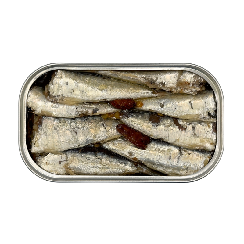 Sardinillas Picantes en Aceite de Oliva 16/18 piezas
