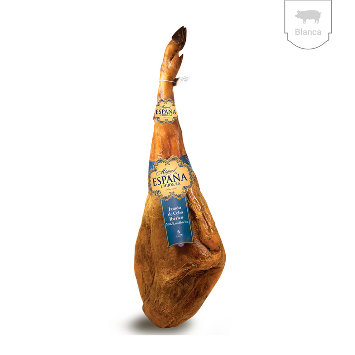 Jamón de Cebo Ibérico 50% Raza Ibérica – Miguel España e Hijos