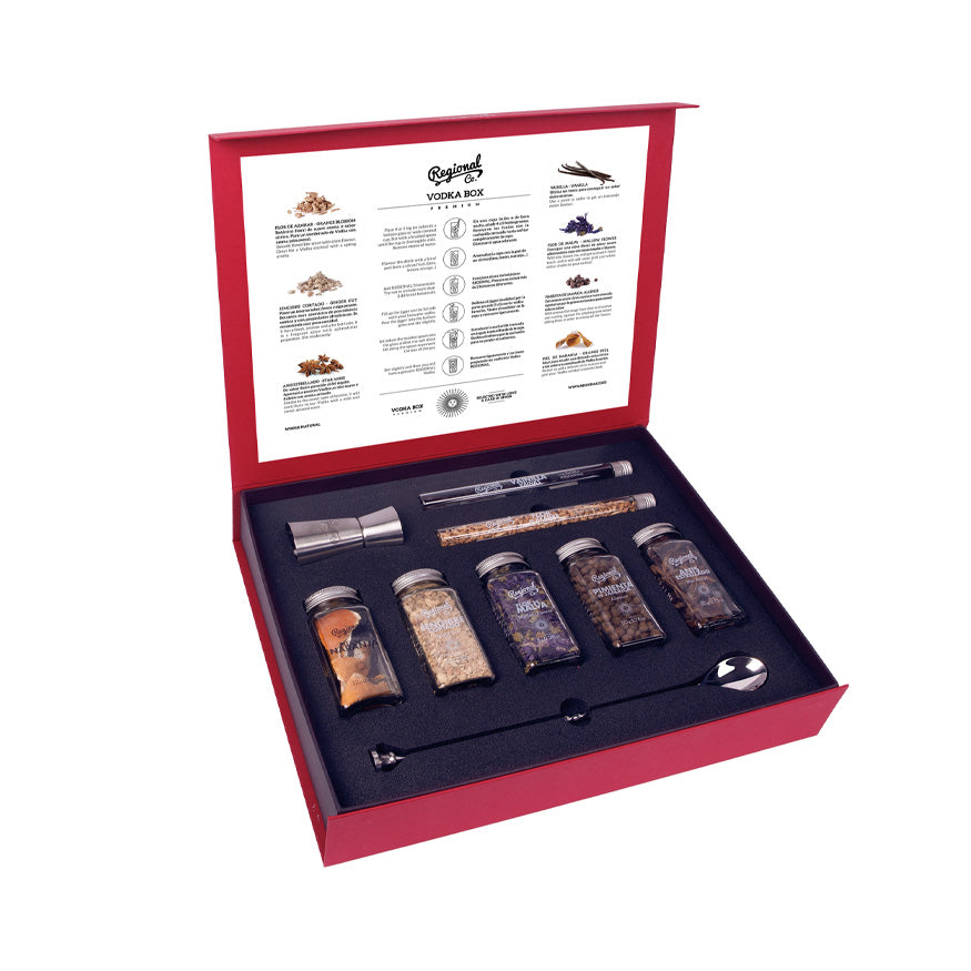Vodka Box · Botánicos para cócteles