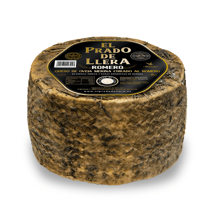Queso de Oveja Merina Curado al Romero 3 kg Entero – El Prado de Llera