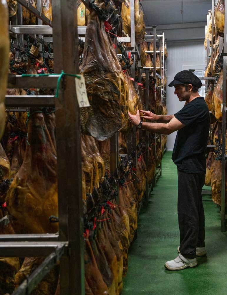 Jamón de Bellota Ibérico 50% raza ibérica | Los Romeros de Alanís