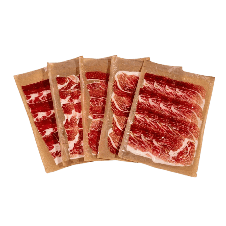 Loncheado Jamón de Cebo Ibérico 50% Raza Ibérica - Salamanca | Iberic Box