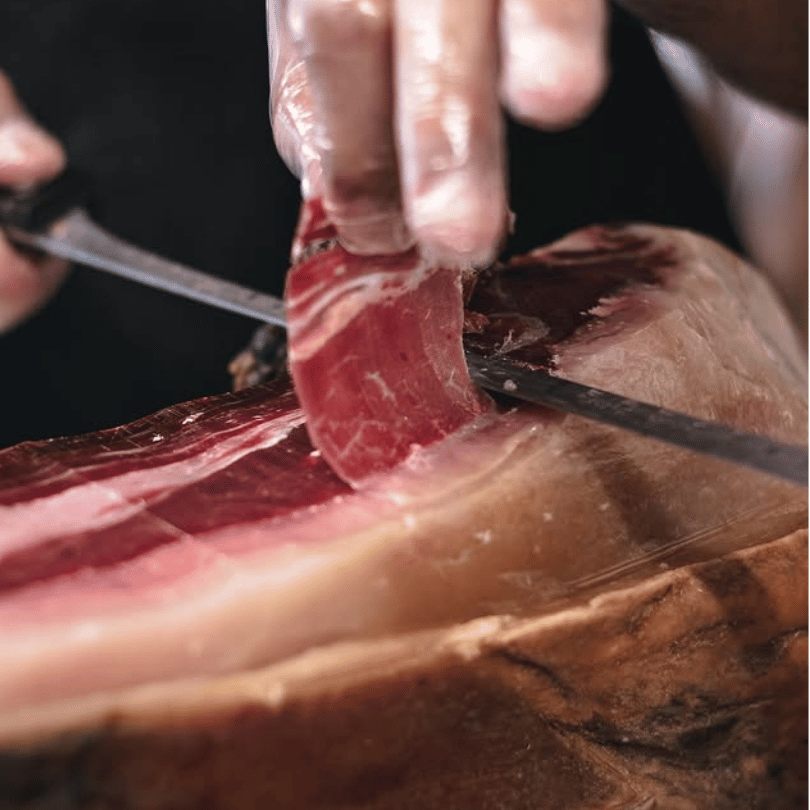 Caja de Paleta 100% Ibérico de Bellota DOP Jabugo Summun Loncheado a Cuchillo | Olalla