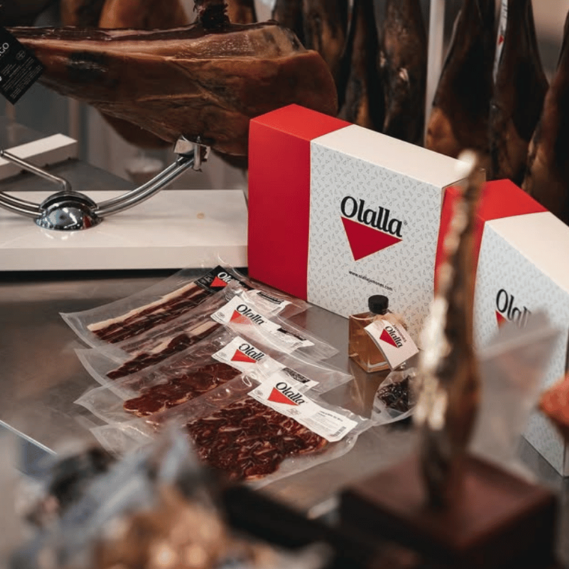 Paleta de Cebo Campo Ibérica 50% Raza Ibérica Loncheada a Cuchillo | Olalla