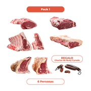 Pack 1 de carnes para 6 personas