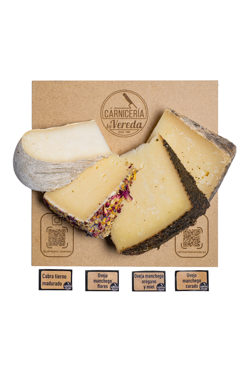 Pack 4 Quesos Artesanos Manchegos | Carnicería La Vereda