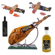 Pack Jamón Bellota 100% + Embutidos & Aceite | Anselmo Benito