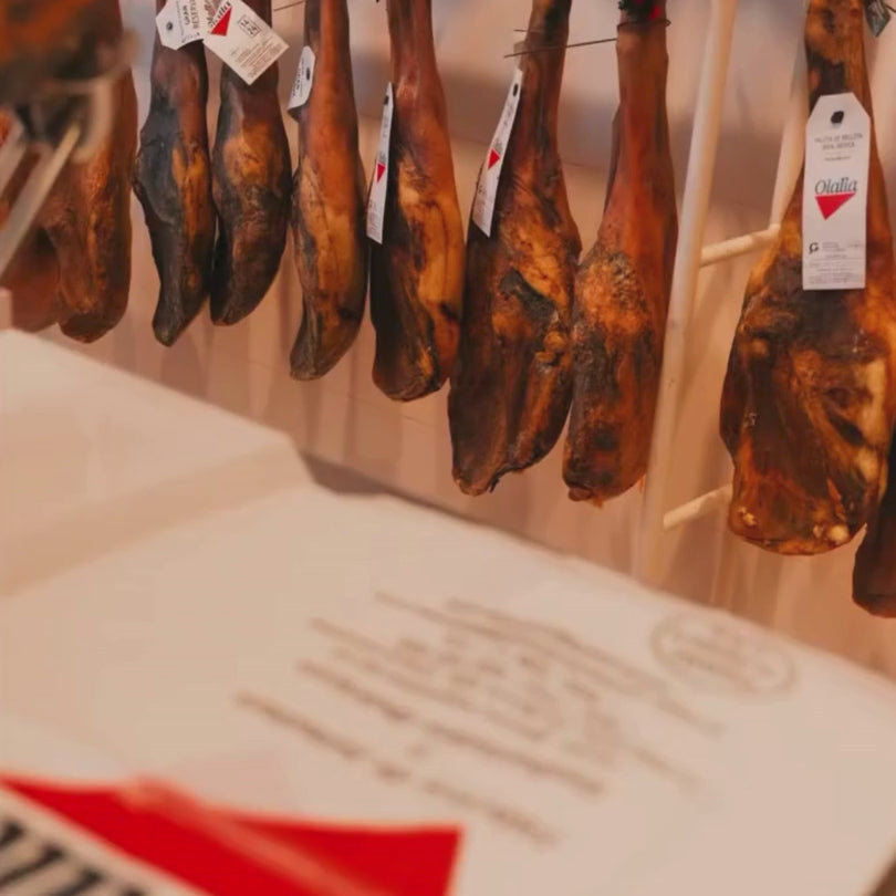 Cargar vídeo: Paleta bellota 100% ibérica D.O.P Jabugo Summum | Olalla