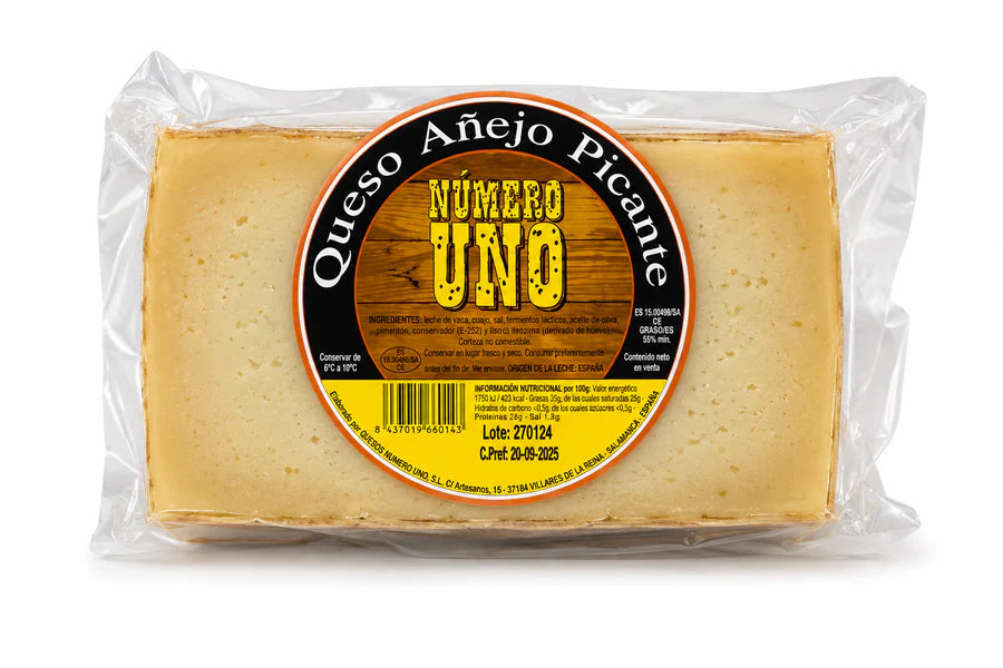 Queso Número Uno añejo picante | Anselmo Benito