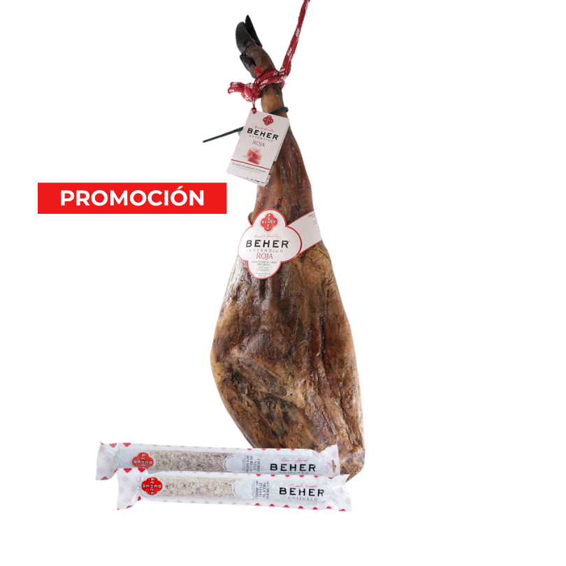 Jamón de Cebo de Campo 100% Ibérico “ROJA”  | Beher