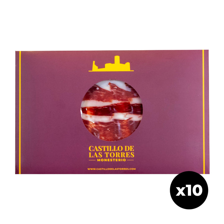 10 x 80 g Jamón Selección del Alcaide – Castillo de las Torres