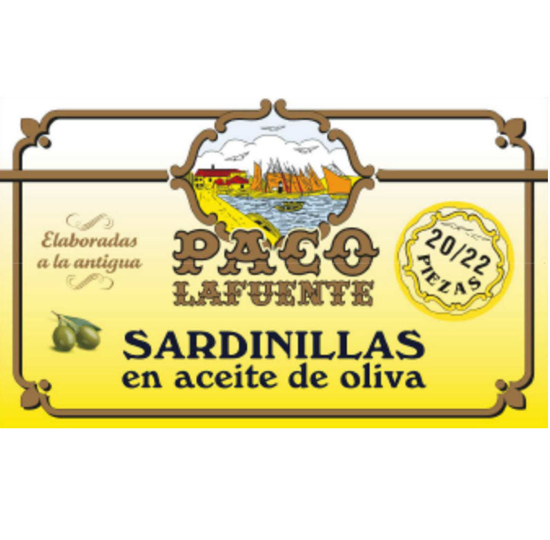 Sardinillas en Aceite de Oliva 10/14 piezas
